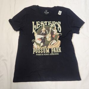 Disney A Goofy Movie Lesters Possum Park Retro T-Shirt Shirt